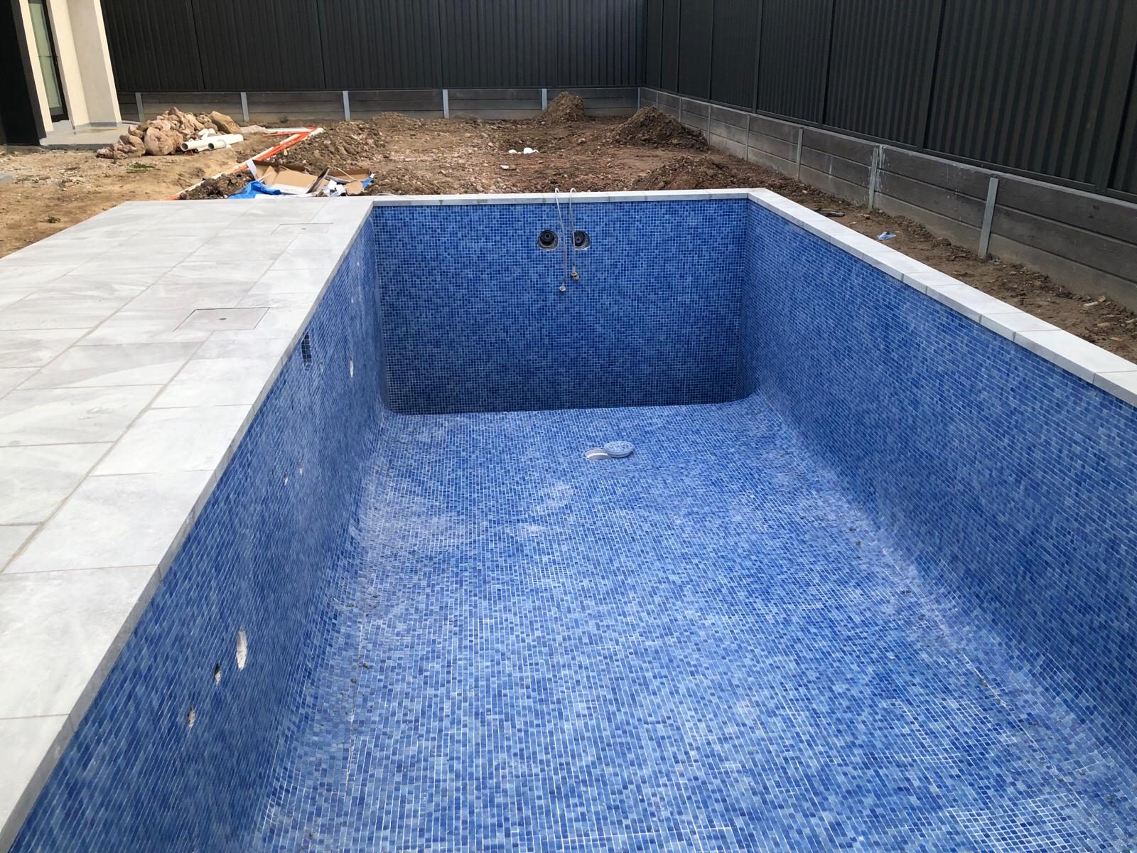 Pool Mosaic Tiling